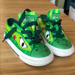 Lizard Converse Toddler Shoes